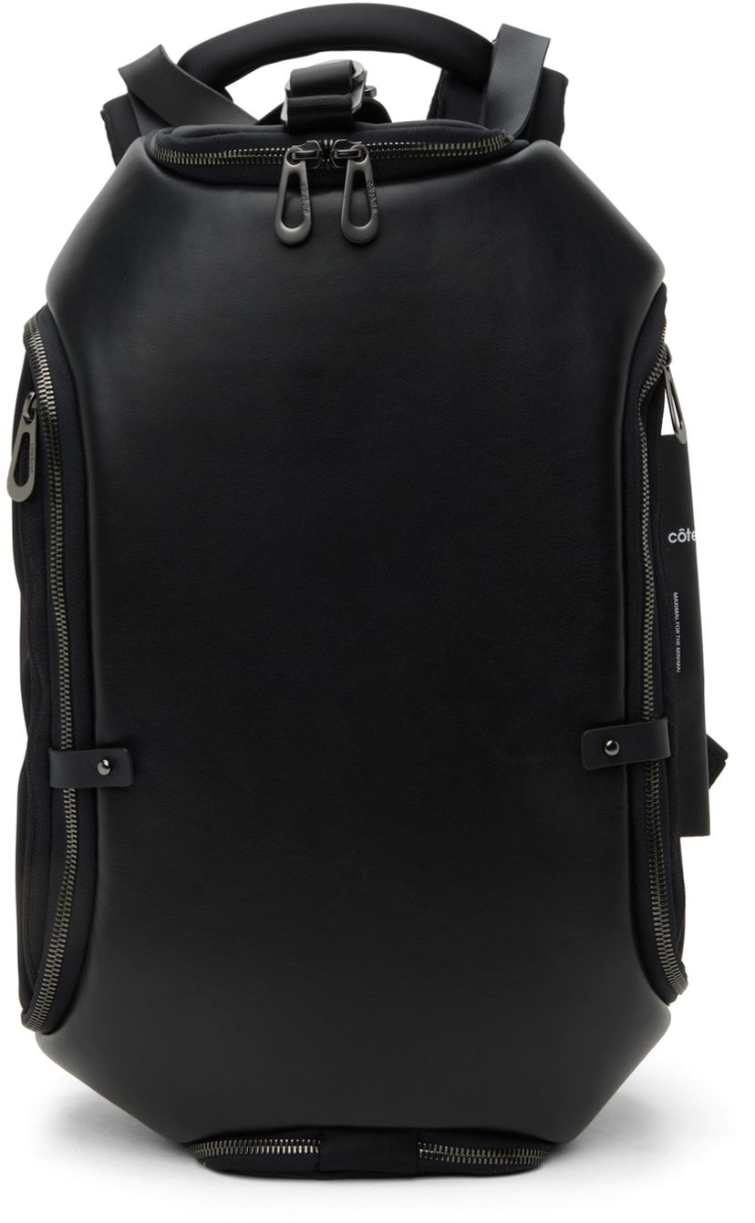 Рюкзак côte&ciel Avon Leather Backpack чорний | 29056 000