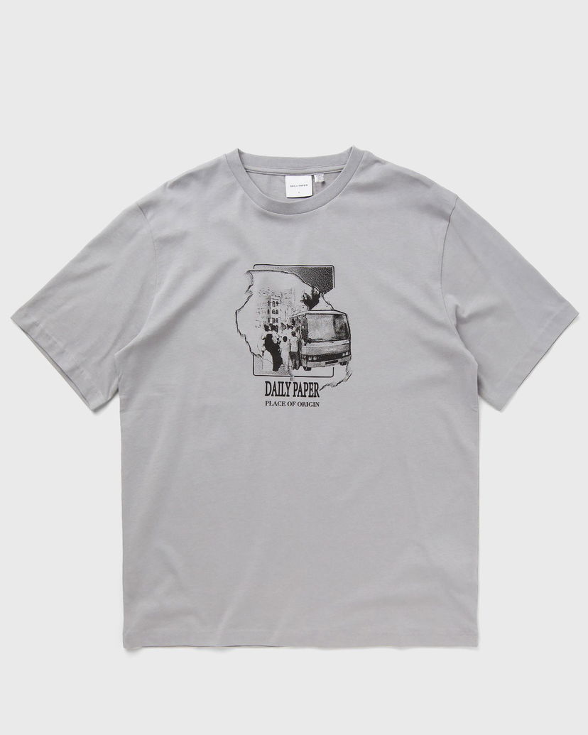 Футболка DAILY PAPER Place of Origin Tee Сірий | 2413010