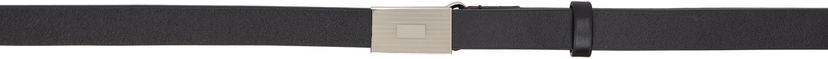 Ремені AURALEE Auralee Slide Buckle Belt чорний | A25SB04RP-W