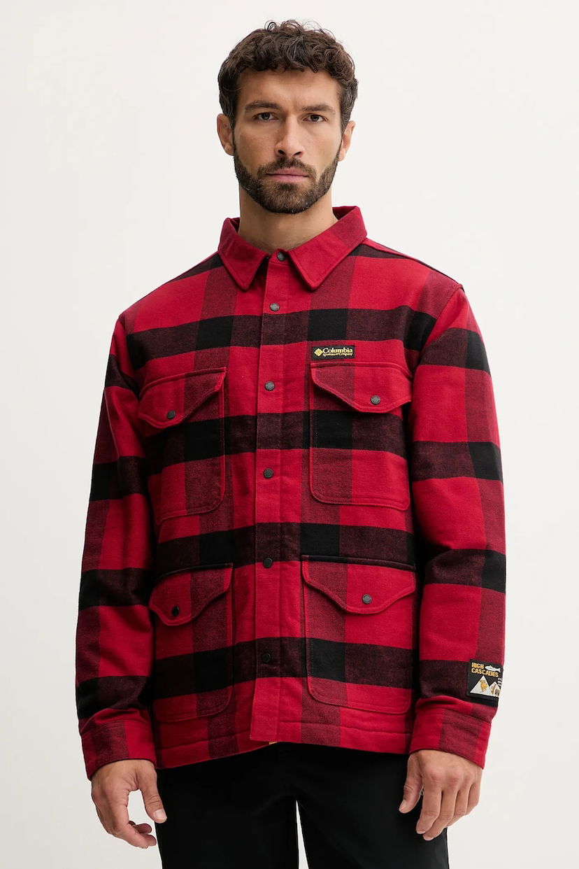 Куртка Columbia High Cascades Shirt Jacket Червоний | 2138401