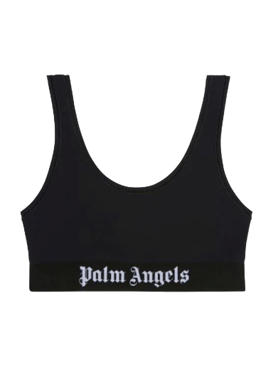 Бюстгальтер Palm Angels Classic Logo Sport Bra чорний | PWVO010C99FAB0011001
