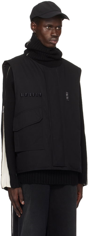 Парка Helmut Lang Helmut Lang Arctic Double Puffer Down Jacket & Vest чорний | O07HM402, 3