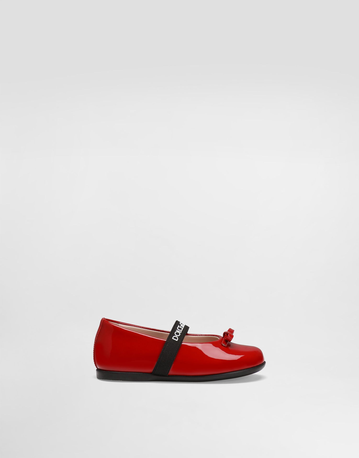 Аксесуари Dolce & Gabbana Dolce & Gabbana Patent Leather Ballet Flats With Elastic Червоний | D20093A483187124, 0