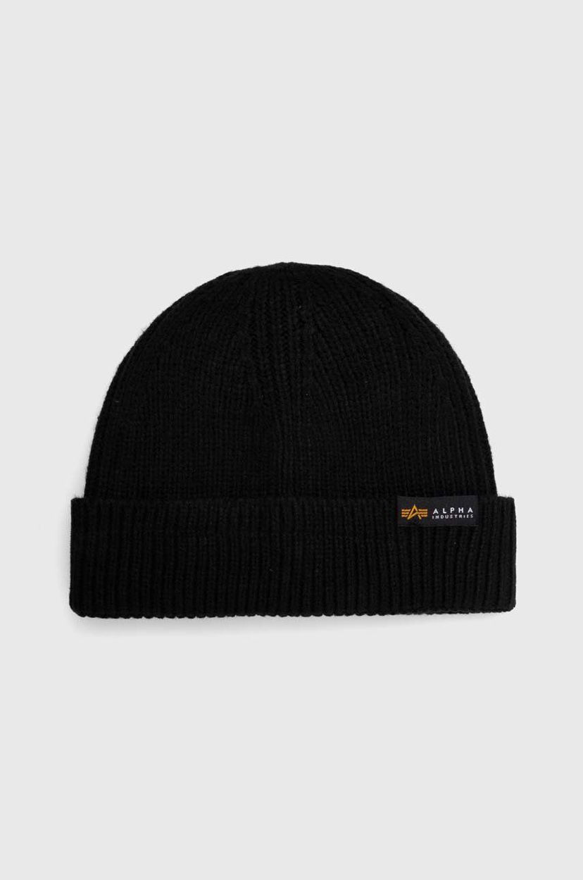 Шапка Alpha Industries Dockers Beanie чорний | 138905.03