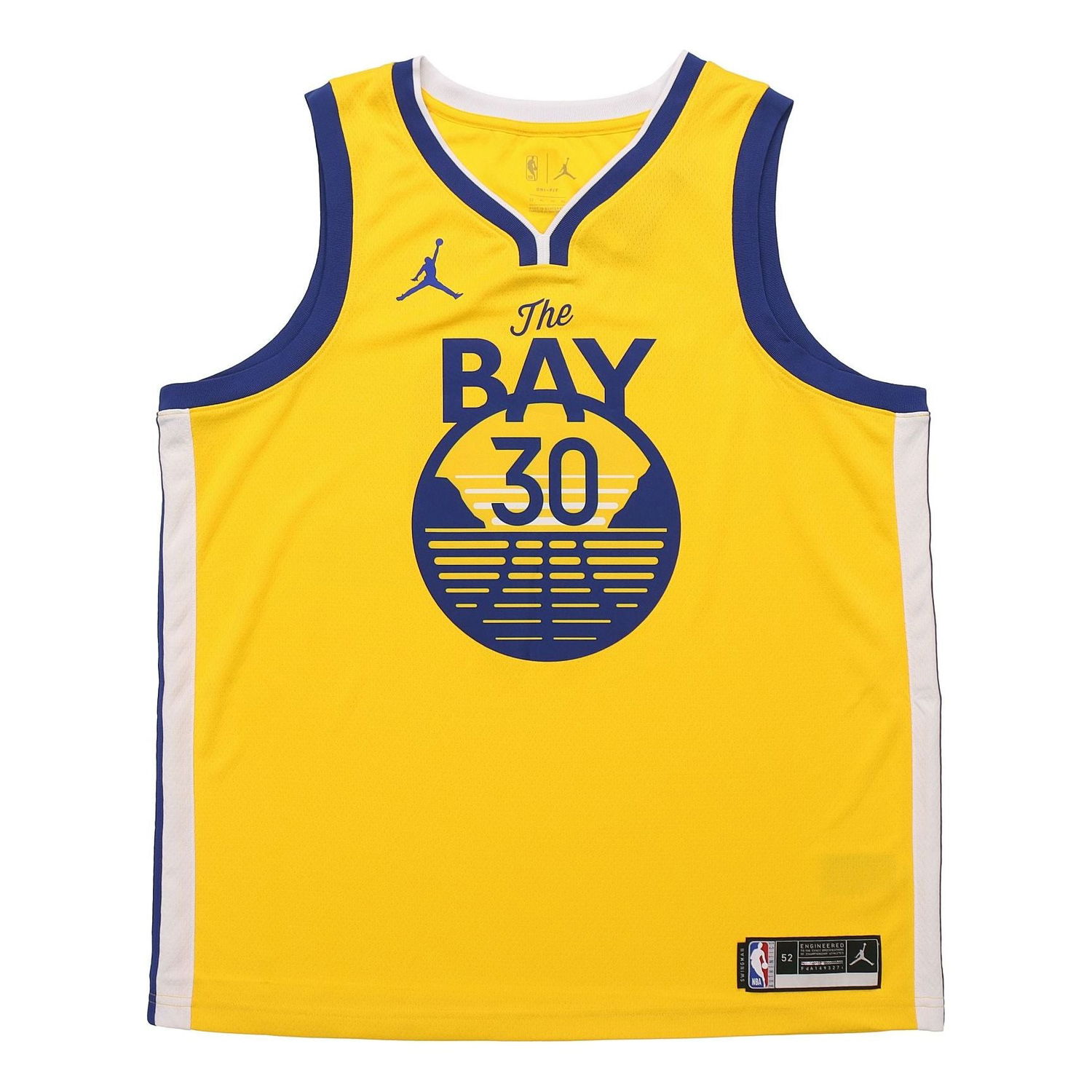 Джерсі Jordan Jordan NBA Stephen Curry Warriors Statement Edition 2020 Swingman Jersey Жовтий | CV9477-729, 0