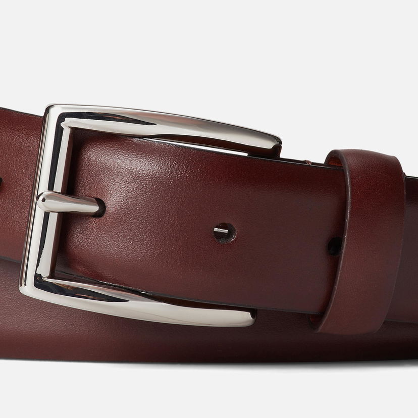 Ремені Polo by Ralph Lauren Polo Ralph Lauren Harness Leather Belt Size 34 Коричневий | 405913730001