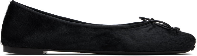 Кросівки та взуття Khaite Charlotte Ballerina Flats чорний | F4057-760