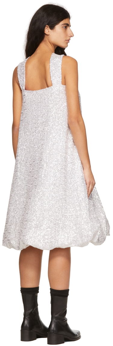 плаття We11done We11done Sequin Bubble Dress Металік | WD-OP1-22-182-W-WH, 2