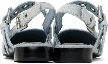 Одяг rag & bone Rag & Bone Moto Astra Slingback Slippers Синій | WFF25SF1013CO13, 1