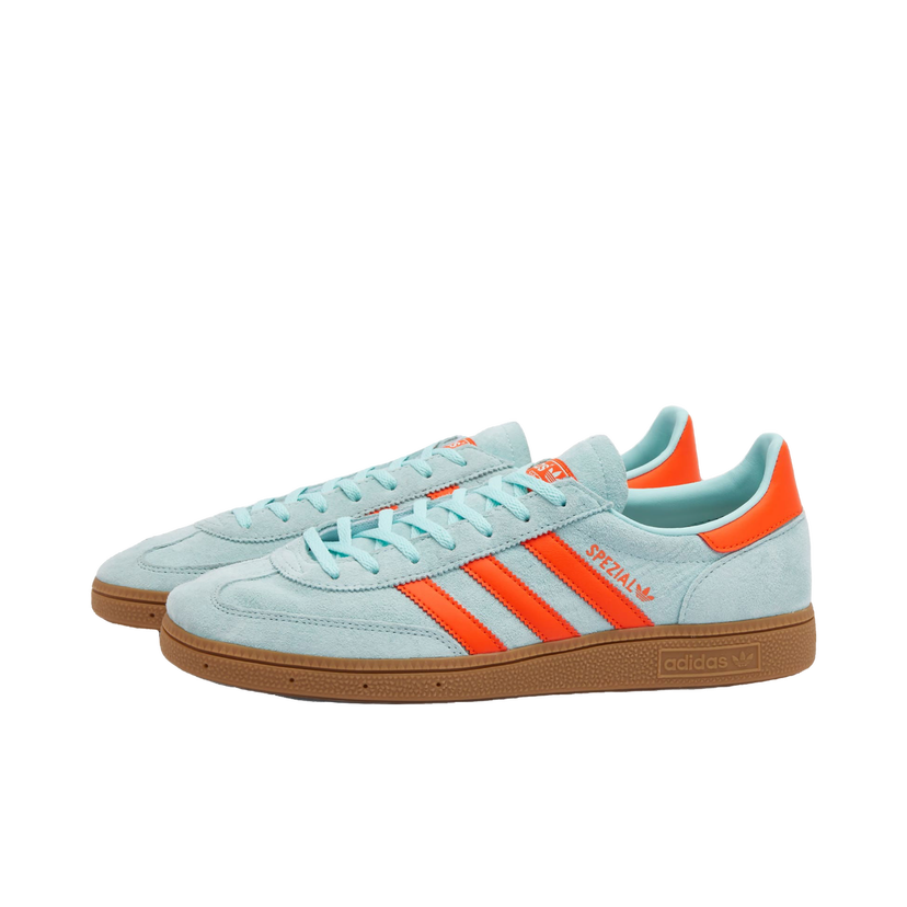 Кросівки та взуття adidas Originals Adidas Handball Spezial Sneakers in Semi Flash Aqua/Impact Orange/Gum, Бірюзовий | IH5374