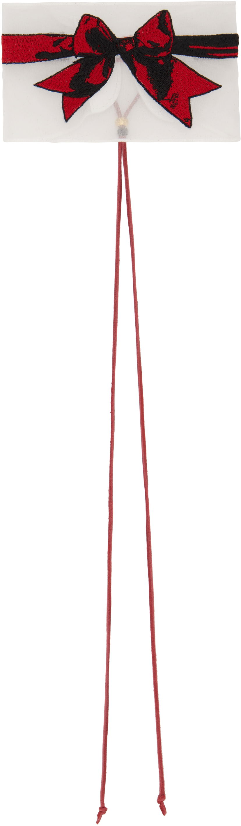 Ремені UNDERCOVER Undercover Ribbon Tie Choker Червоний | UC1E1N01-2