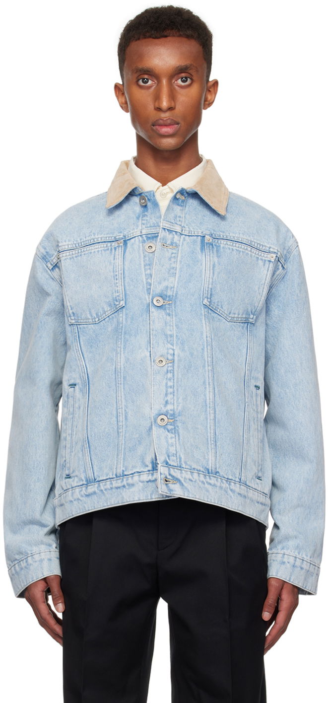 Куртка Drôle de Monsieur Drole De Monsieur 'La Veste Jean Delavee' Denim Jacket Синій | PERM-JT182-CO123-LBE