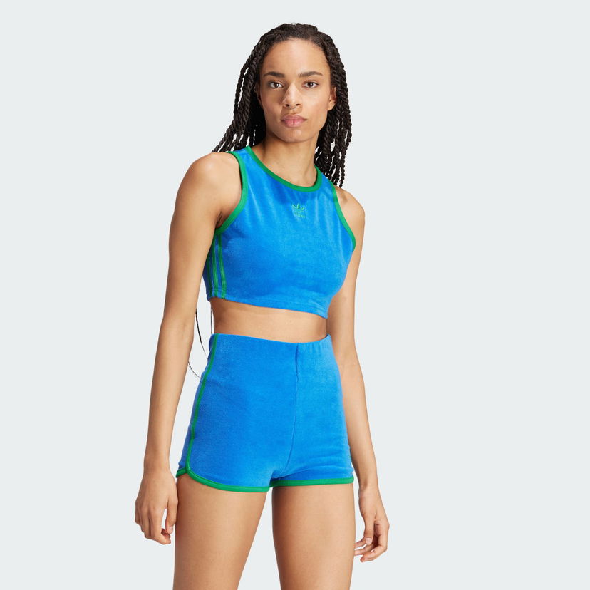 Безрукавка adidas Originals Cropped Tank Top Синій | JH0620