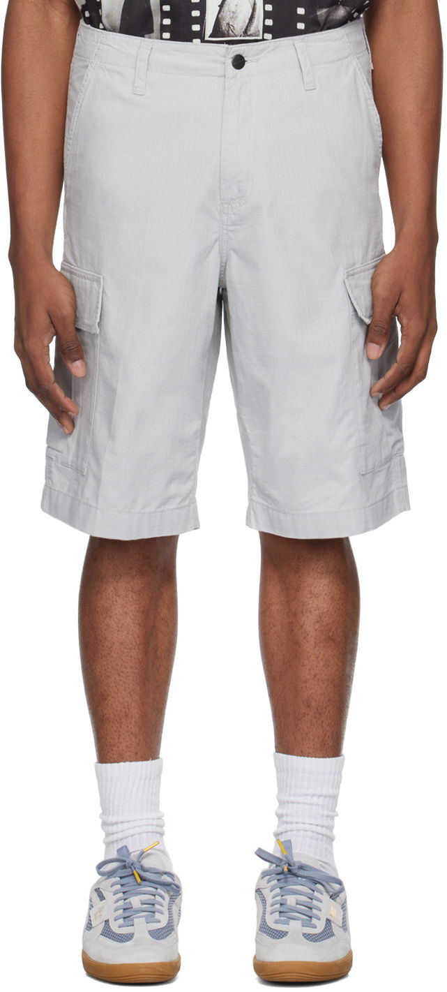Шорти Carhartt WIP Regular Fit Cargo Shorts Сірий | I028246