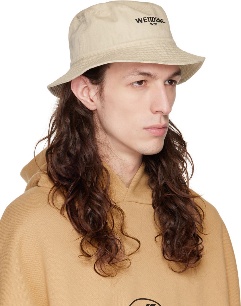 Капелюх We11done We11done 1506 Bucket Hat бежевий | WD-AH3-22-420-U-BG, 1