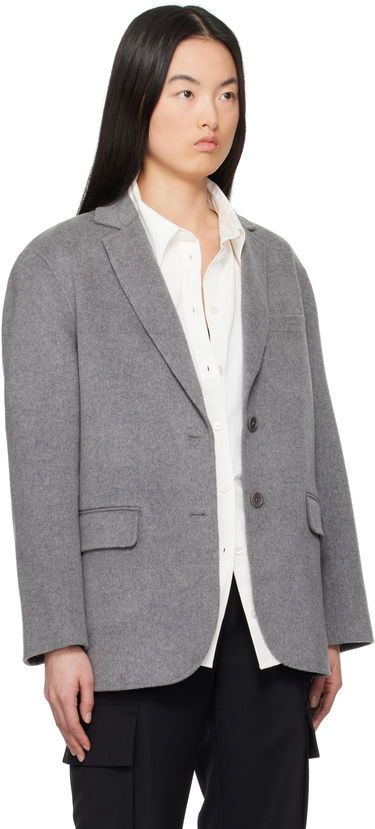 Пальто Anine Bing Anine Bing Quinn Blazer Сірий | A-01-10719-GRM5, 1
