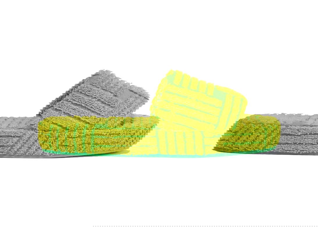 Кросівки та взуття Bottega Veneta Geometric Pattern Slides Зелений | 660245 V1MY0 7072, 0