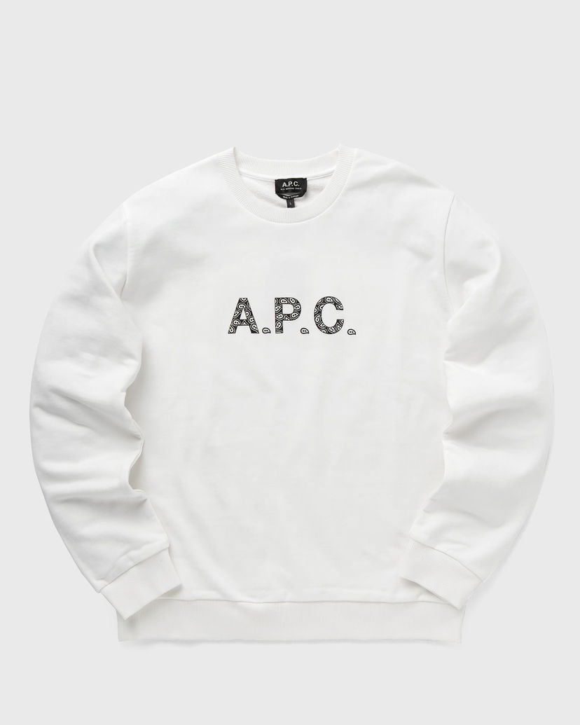 Футболка A.P.C. Timothy Sweatshirts білий | COEIP-H27886-TAG