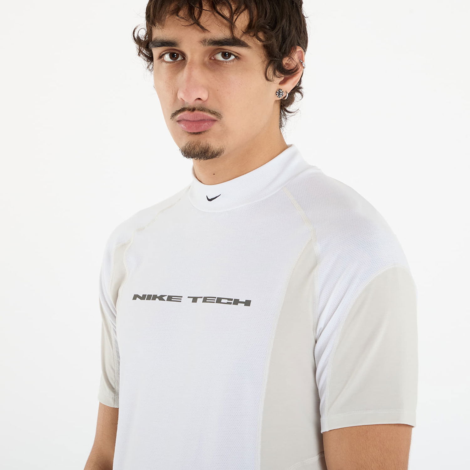 Футболка Nike Nike Tech Dri-FIT Short-Sleeve Base Layer білий | IB1522-100, 1