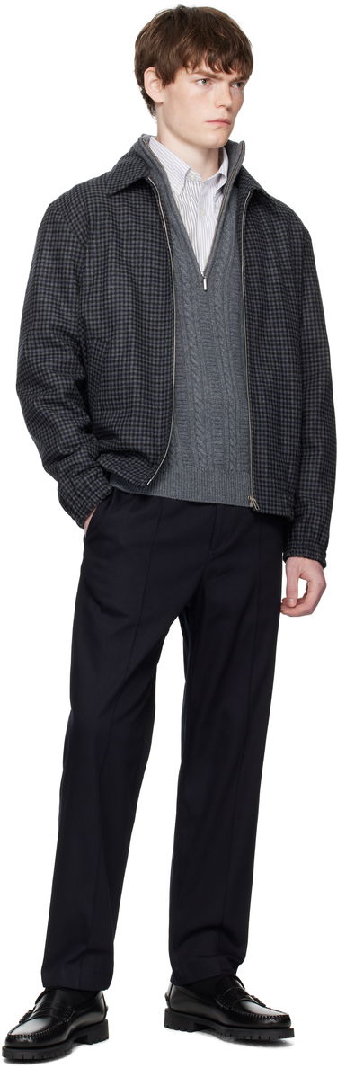 Куртка A.P.C. A.P.C. Gilbert Houndstooth Jacket темно-синій | WOARZ-M32018, 3