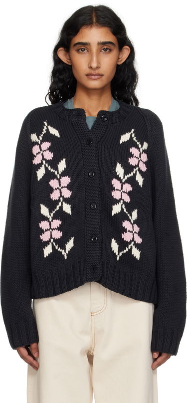Cветр YMC YMC Atomic Knit Cardigan чорний | Q8YME, 0