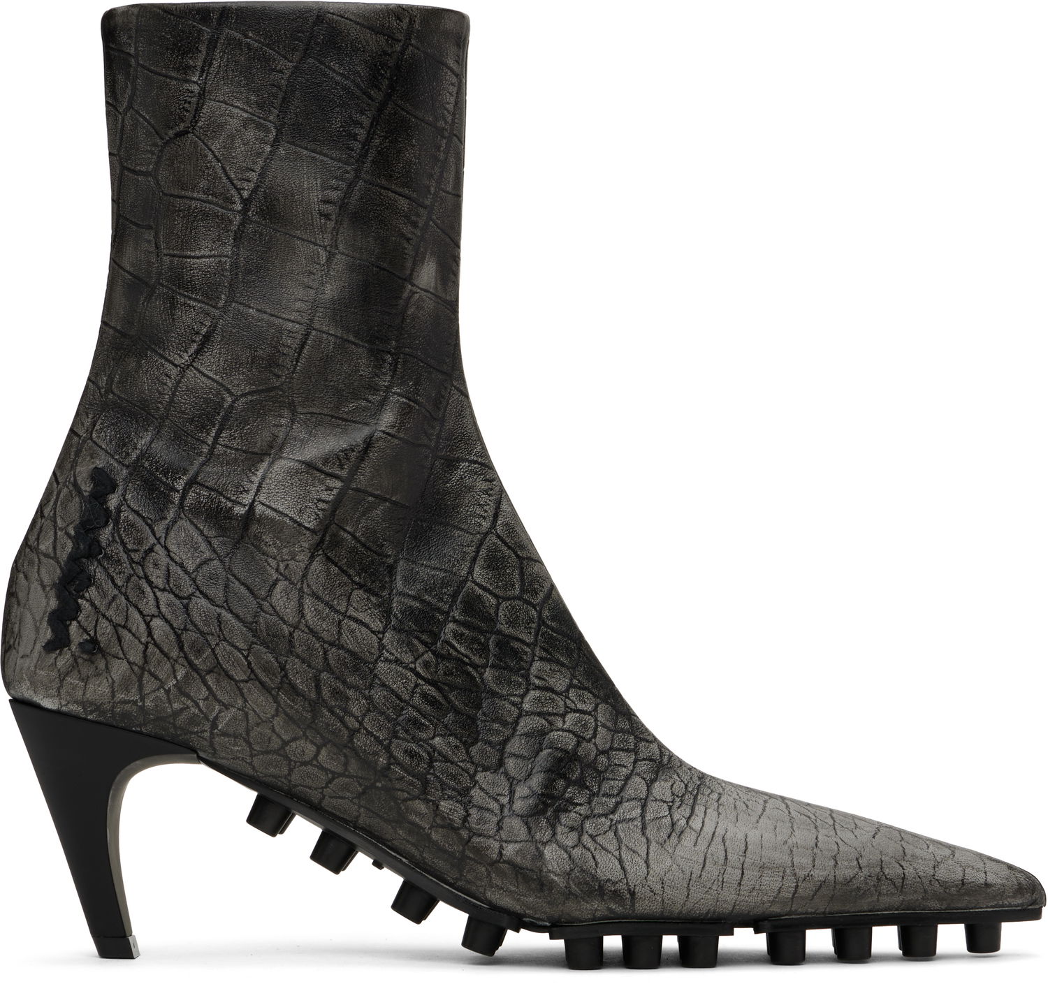 Кросівки та взуття Marni Marni Spike Ankle Boots Сірий | TCMS011206 P8032, 0