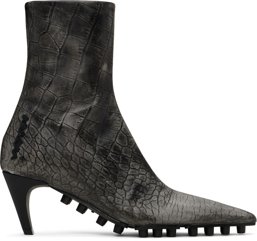 Кросівки та взуття Marni Marni Spike Ankle Boots Сірий | TCMS011206 P8032