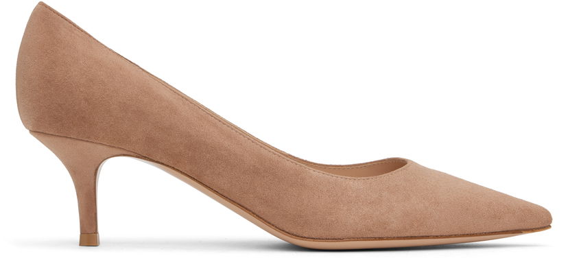 Кросівки та взуття Gianvito Rossi Gianvito 55 Suede Pumps бежевий | G20336-55RIC-CAM
