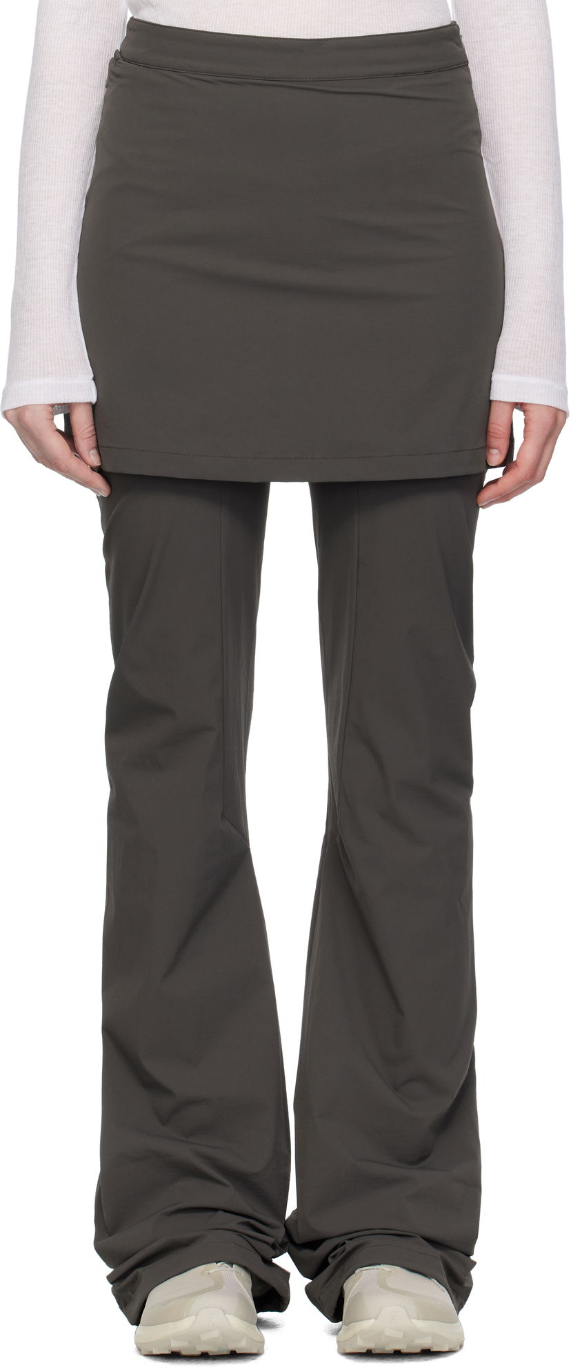 Штани ROA ROA Skort Sport Pants Сірий | RBWW025FA13