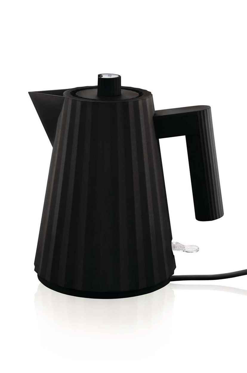 Домашній декор Alessi Plisse Electric Water Kettle чорний | MDL06.1.B