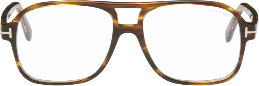 Сонцезахисні окуляри Tom Ford Tom Ford Navigator Glasses Коричневий | FT6058-B_58055