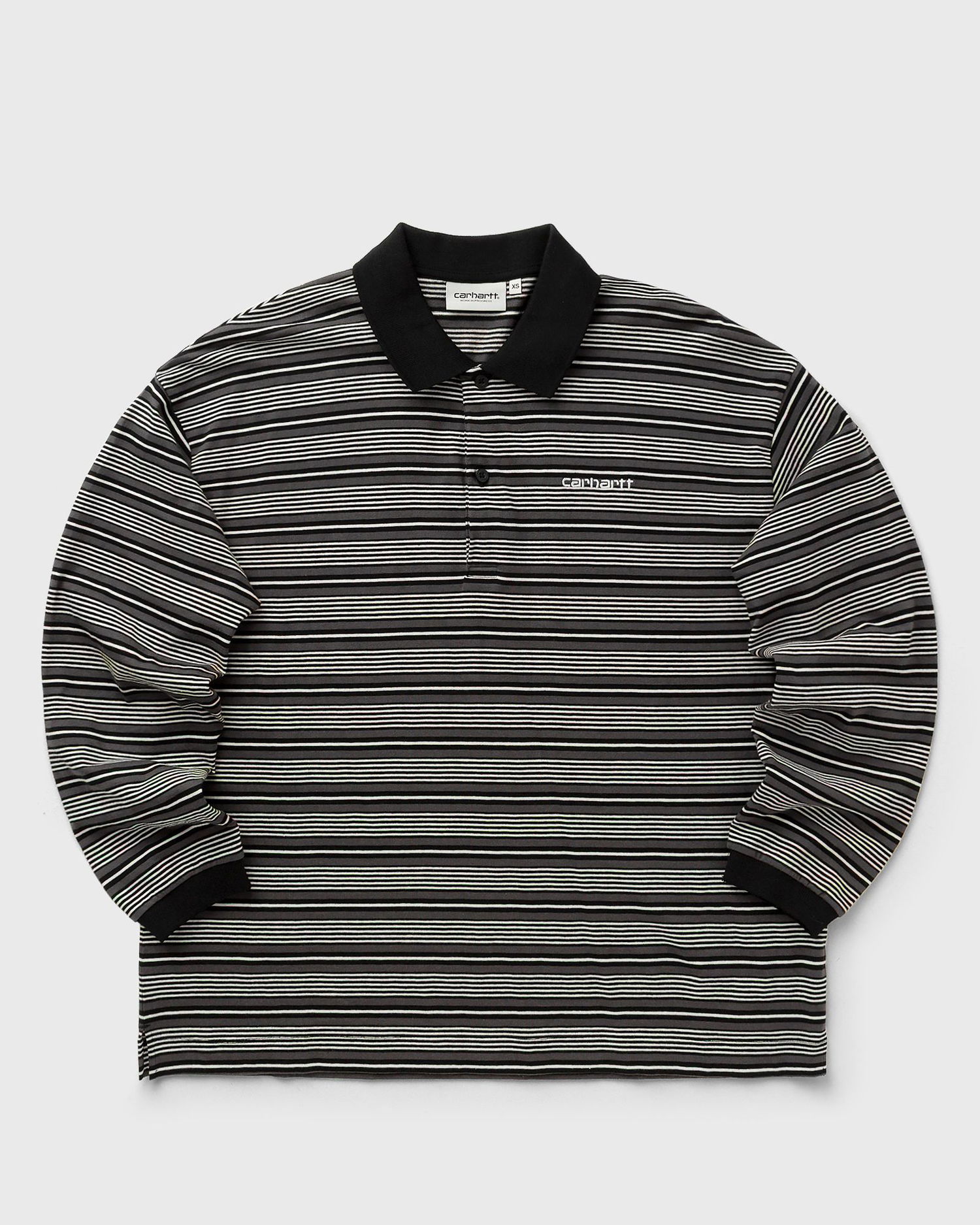 Сорочка поло Carhartt WIP Largo Striped Long Sleeve Polo Tee Різнокольоровий | I035530-37F.XX, 0