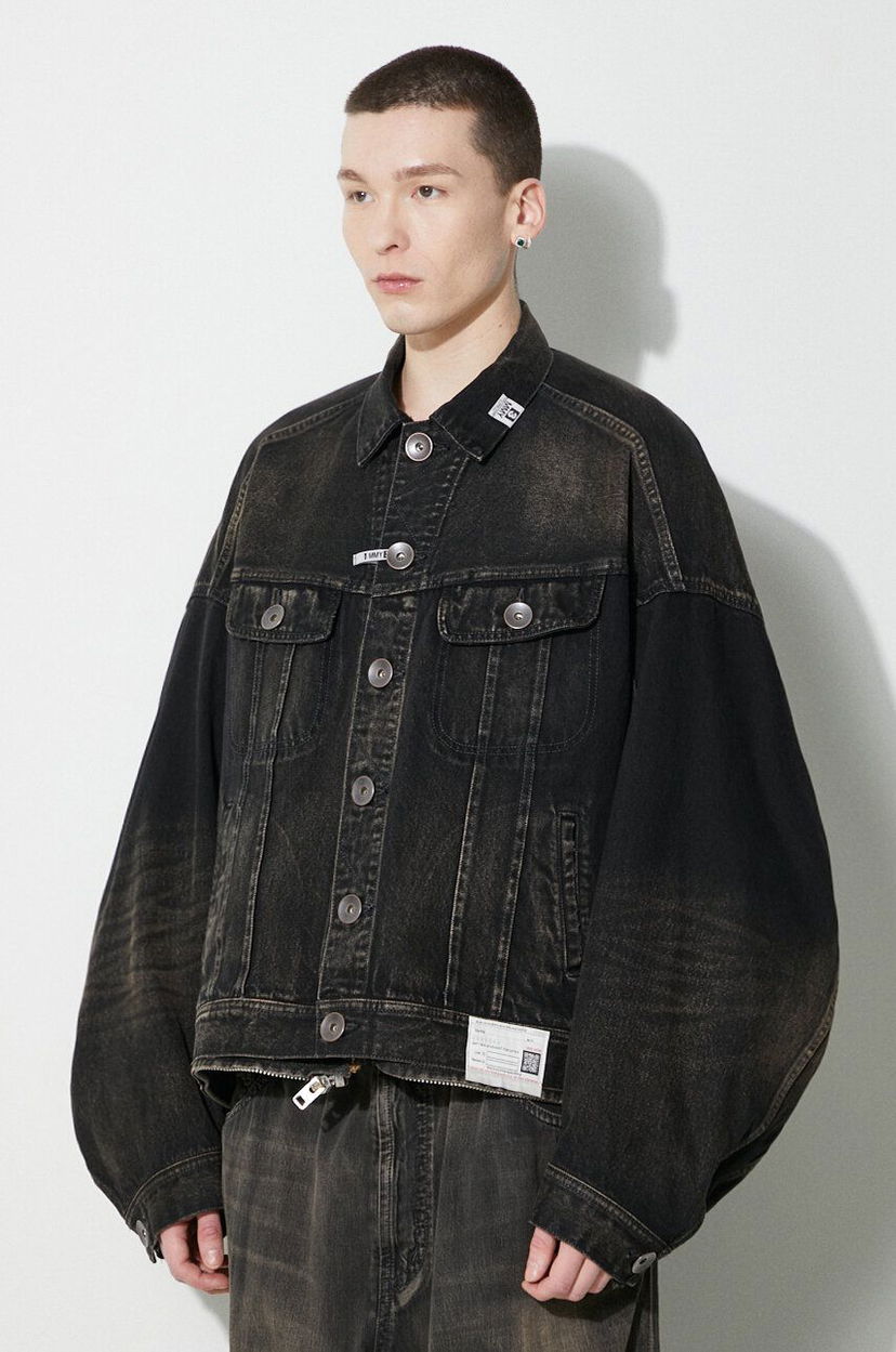 Куртка Maison MIHARA YASUHIRO Combination Denim Jacket чорний | A12BL022