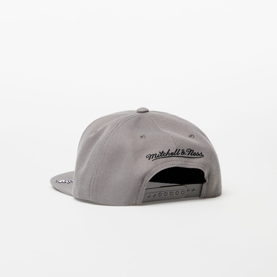 Кепка Mitchell & Ness Snapback NBA Front Face Snapback Nets Сірий | 6HSSMM21129-BNEGREY, 1