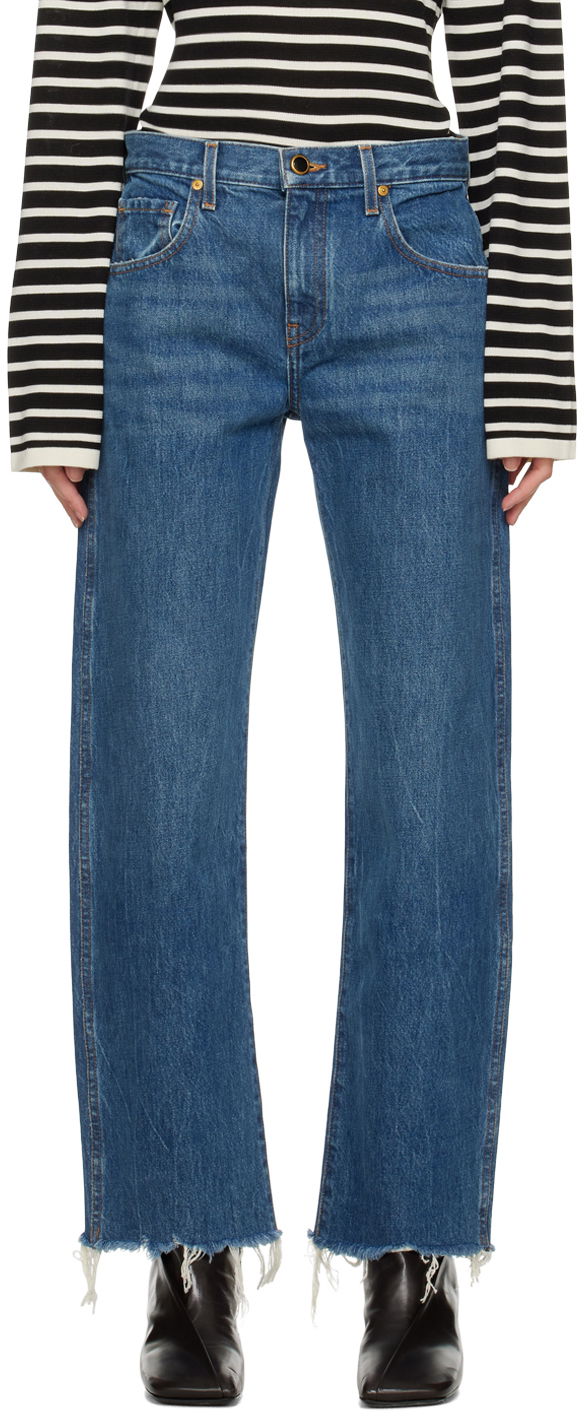 Джинси Khaite Kerrie Jeans Синій | 1047-058