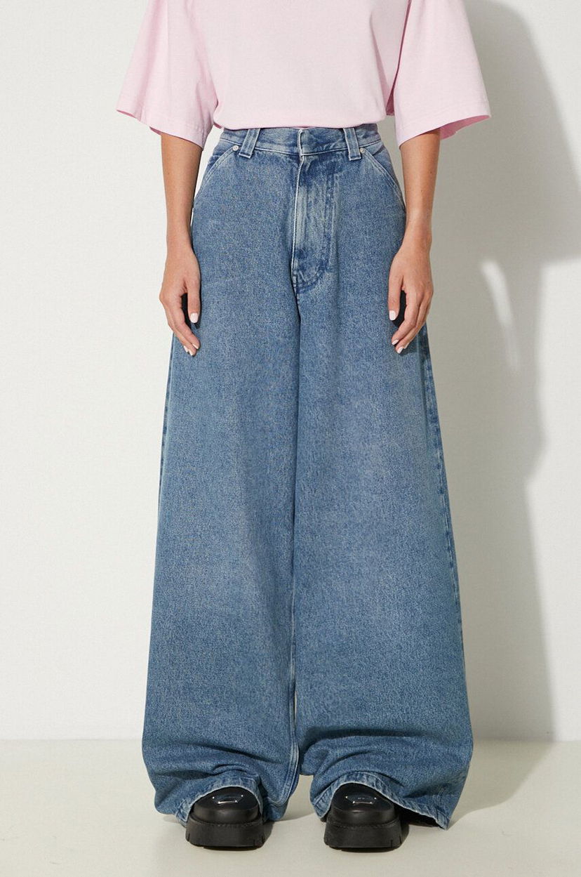 Джинси Ambush High Waist Baggy Jeans Синій | BWYB004F24DEN0024000