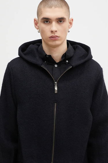 Світшоти ADER ERROR Oversize Wool Blend Cropped Hoodie чорний | BN01FWJK1301BK, 3
