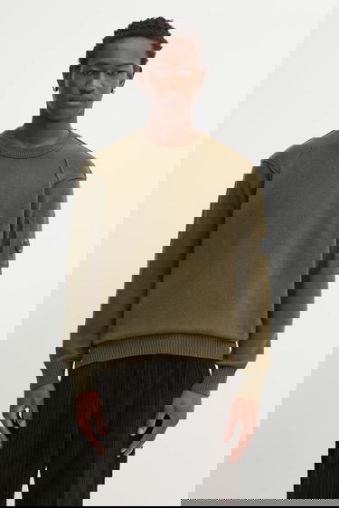 Cветр C.P. Company C.P. Company Wool Blend Sweater Зелений | RFCMKN707A110149A, 0