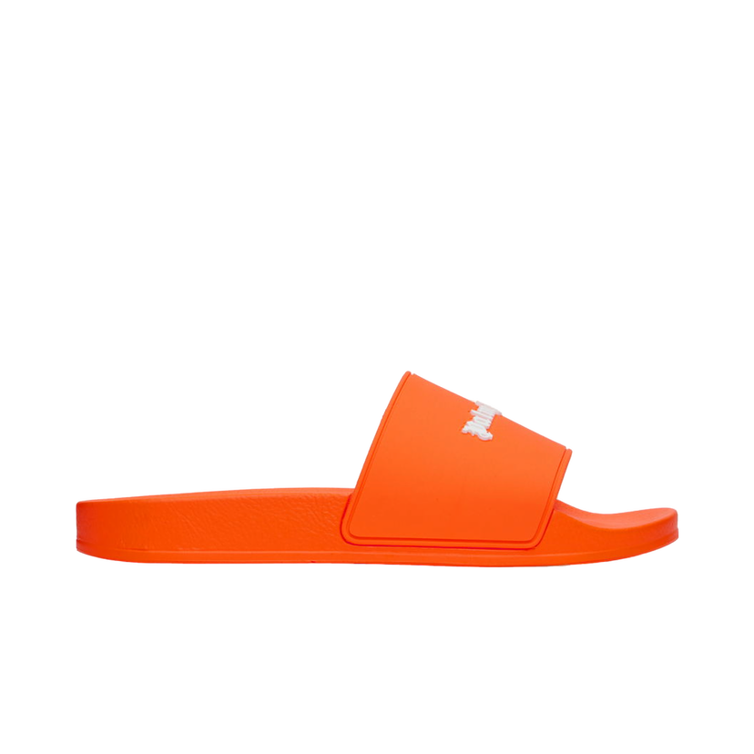Кросівки та взуття Palm Angels Orange Logo Pool Slides Помаранчевий | PMIC011F24MAT0016666