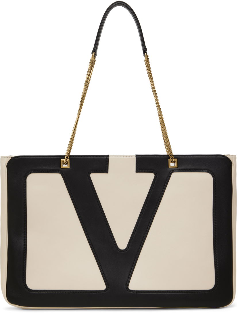 сумка-тоут Valentino Valentino Garavani Viva Superstar Nappa Leather Tote бежевий | 6W2B0R12PTJ