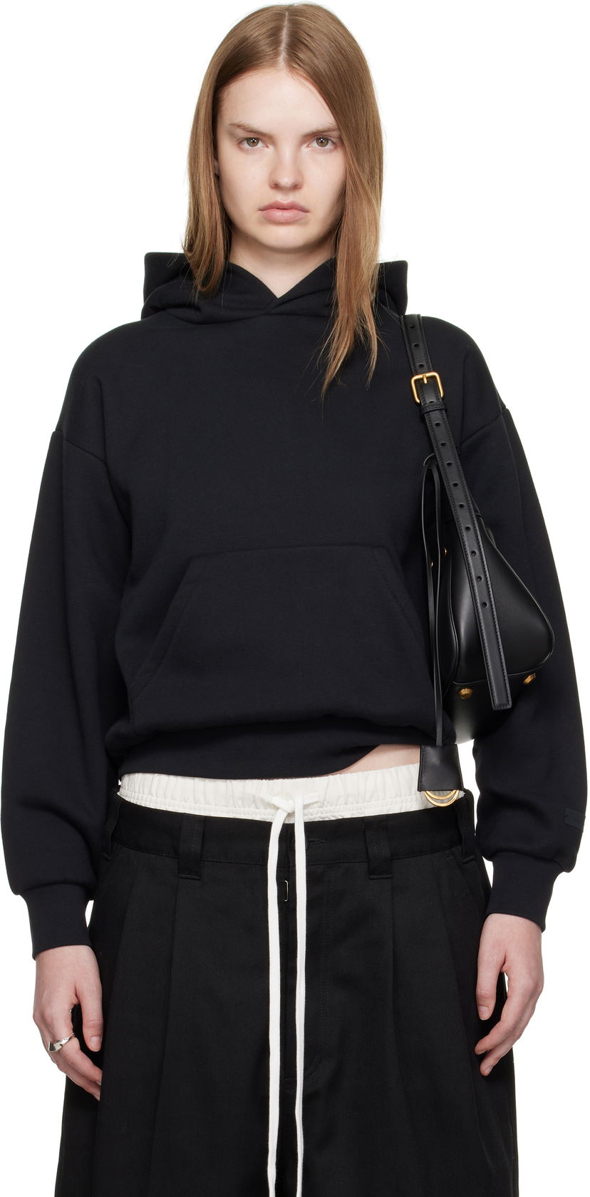 Світшоти Fear of God Fear of God ESSENTIALS Classic Fit Hoodie чорний | 192SP255540FW