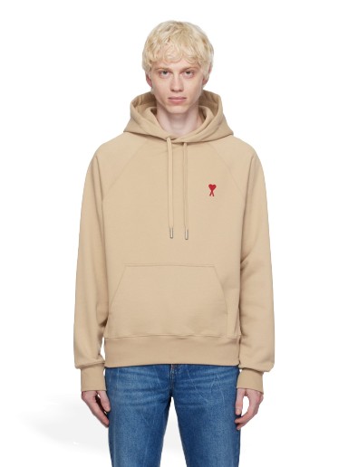 Світшоти AMI Hoodie бежевий | USW205.747