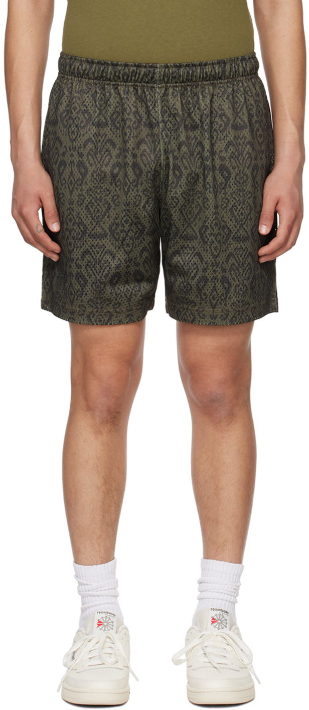 Шорти John Elliott Practice Shorts Зелений | F120M231332A