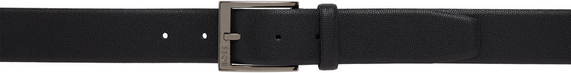 Ремені BOSS BOSS Pebble Grained Leather Belt чорний | 50537168