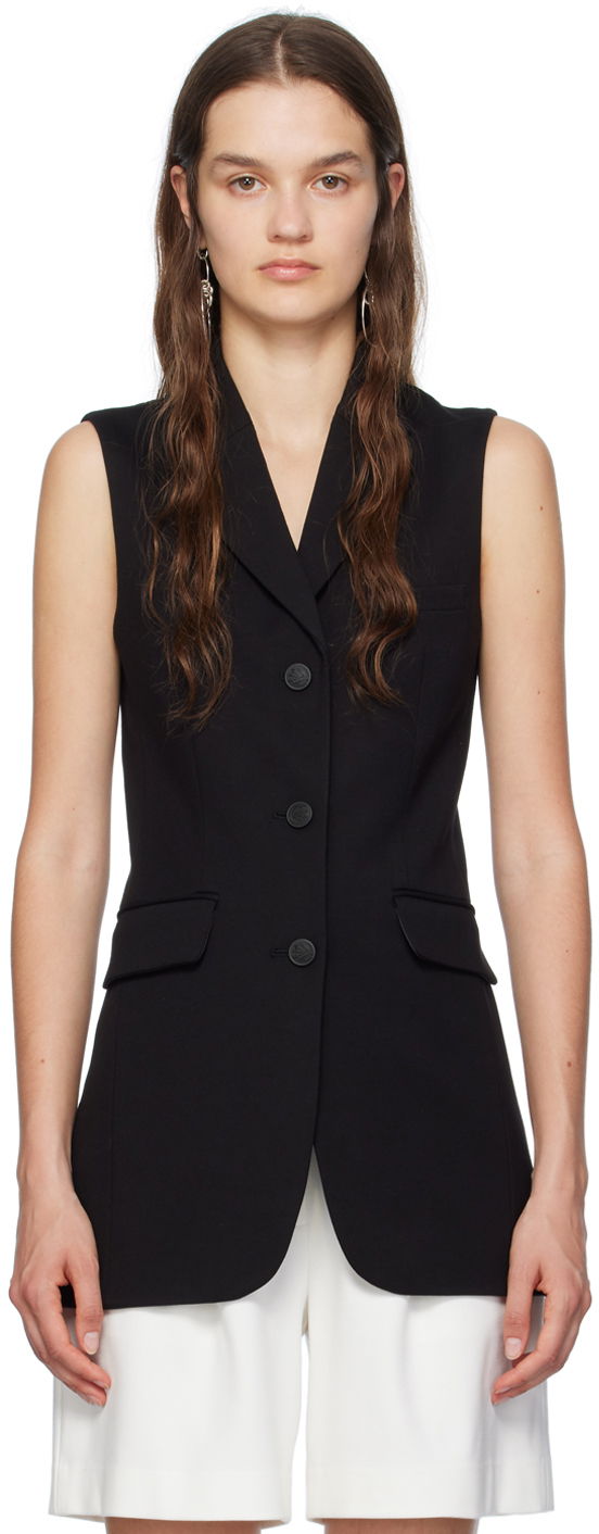 Жилет rag & bone Rag & Bone Cadence Sleeveless Vest чорний | WAC24PT021LC21