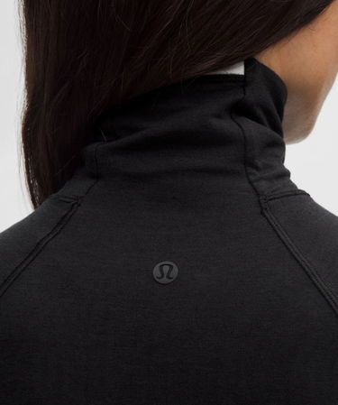 Cветр lululemon Wool-Blend Turtleneck Base Layer чорний | prod20001527, 4