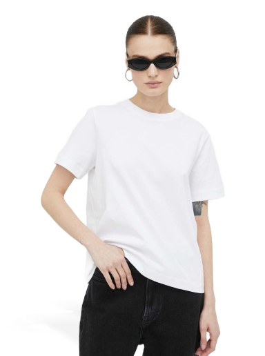 Футболка Samsoe Samsoe Cotton Tee білий | F00012400