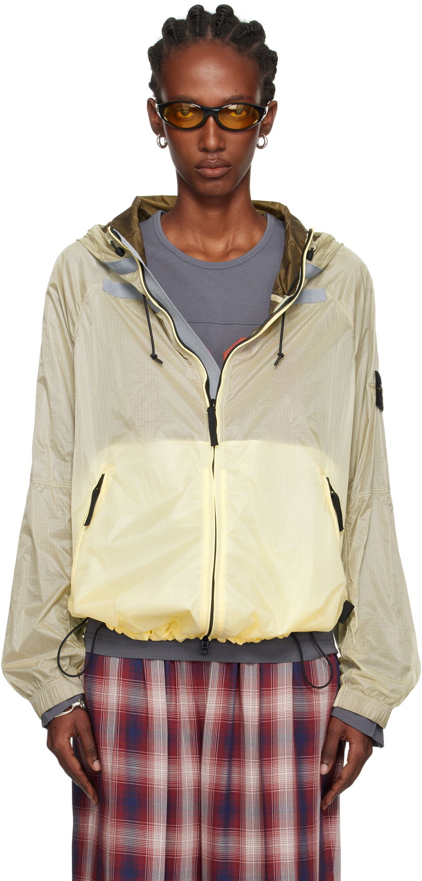 Куртка Stone Island Stone Island Ripstop Light HT Nylon Jacket Жовтий | K2S15 Q100008 S0163