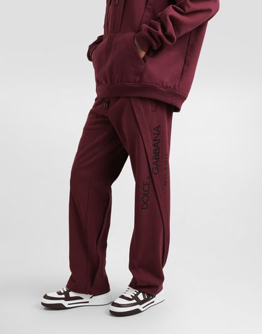Спортивні штани Dolce & Gabbana Dolce & Gabbana Stretch Jersey Jogging Pants Бордовий | GP10ZTG7O2LF0130, 3