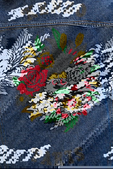 Куртка KENZO Kenzo Denim Jacket Синій | FF52DV2486B3.DS, 3